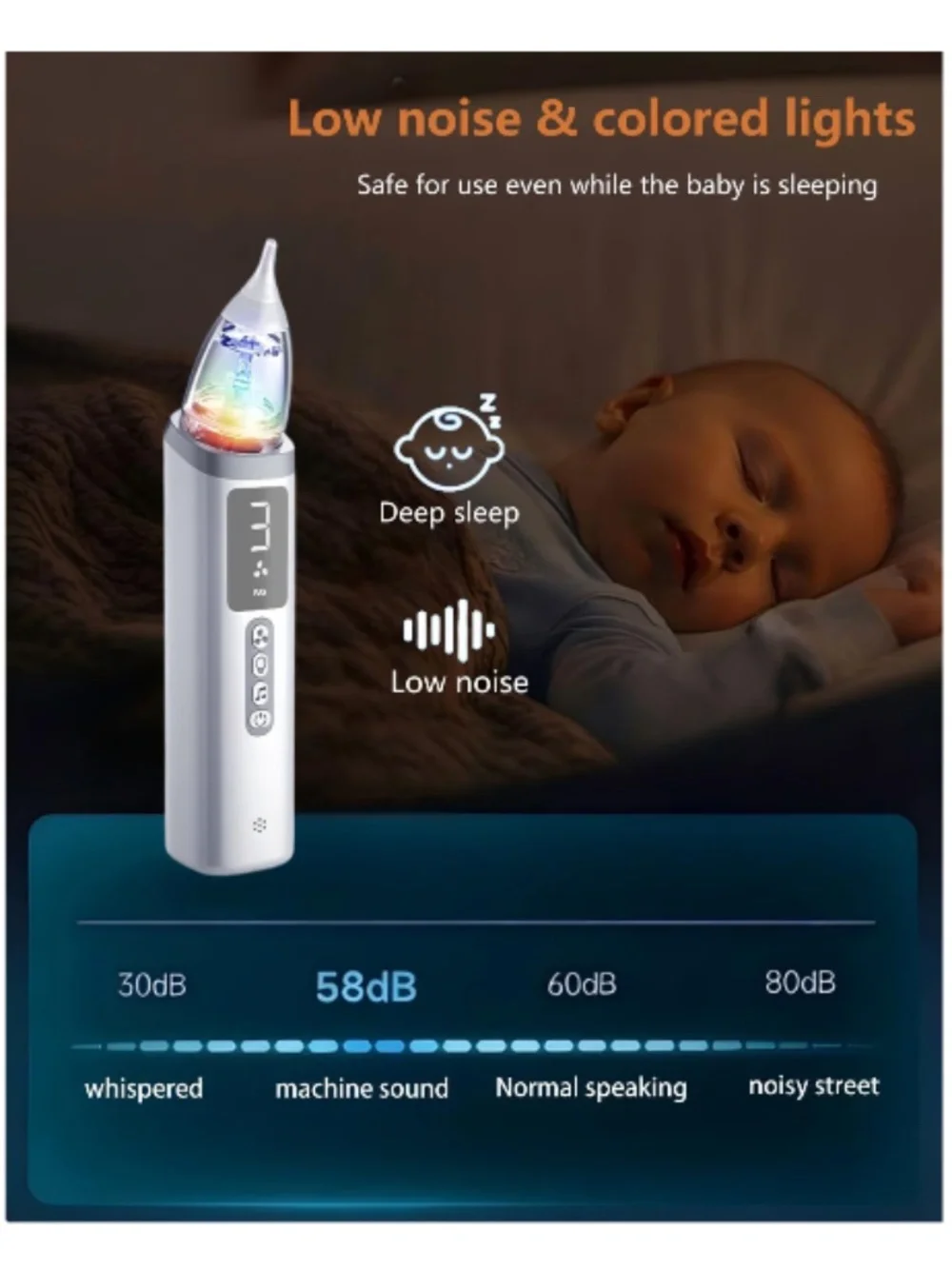 Baby Nasal Aspirator Rechargeable